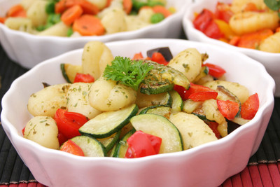 Gnocchi-Zucchini-Pfanne