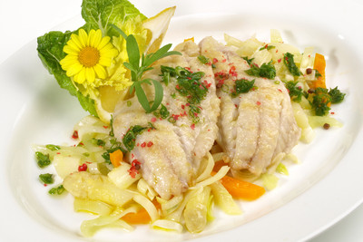 Dorade auf Fenchelsalat