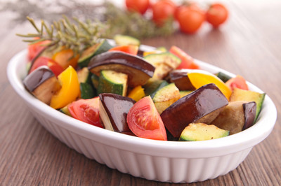 Ratatouille mit Reis