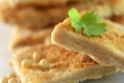 Tofuschnitzel mit Pfannengemüse
