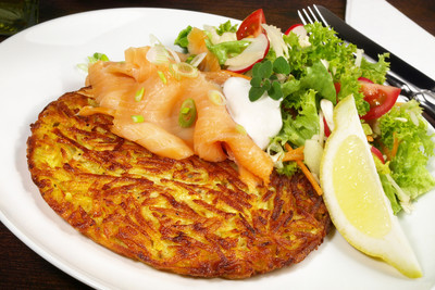 Rösti mit Lachs
